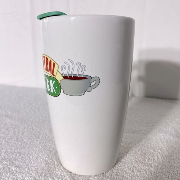 Modern Gourmet Foods White Ceramic Central Perk Friends Travel Mug - Picture 4 of 9